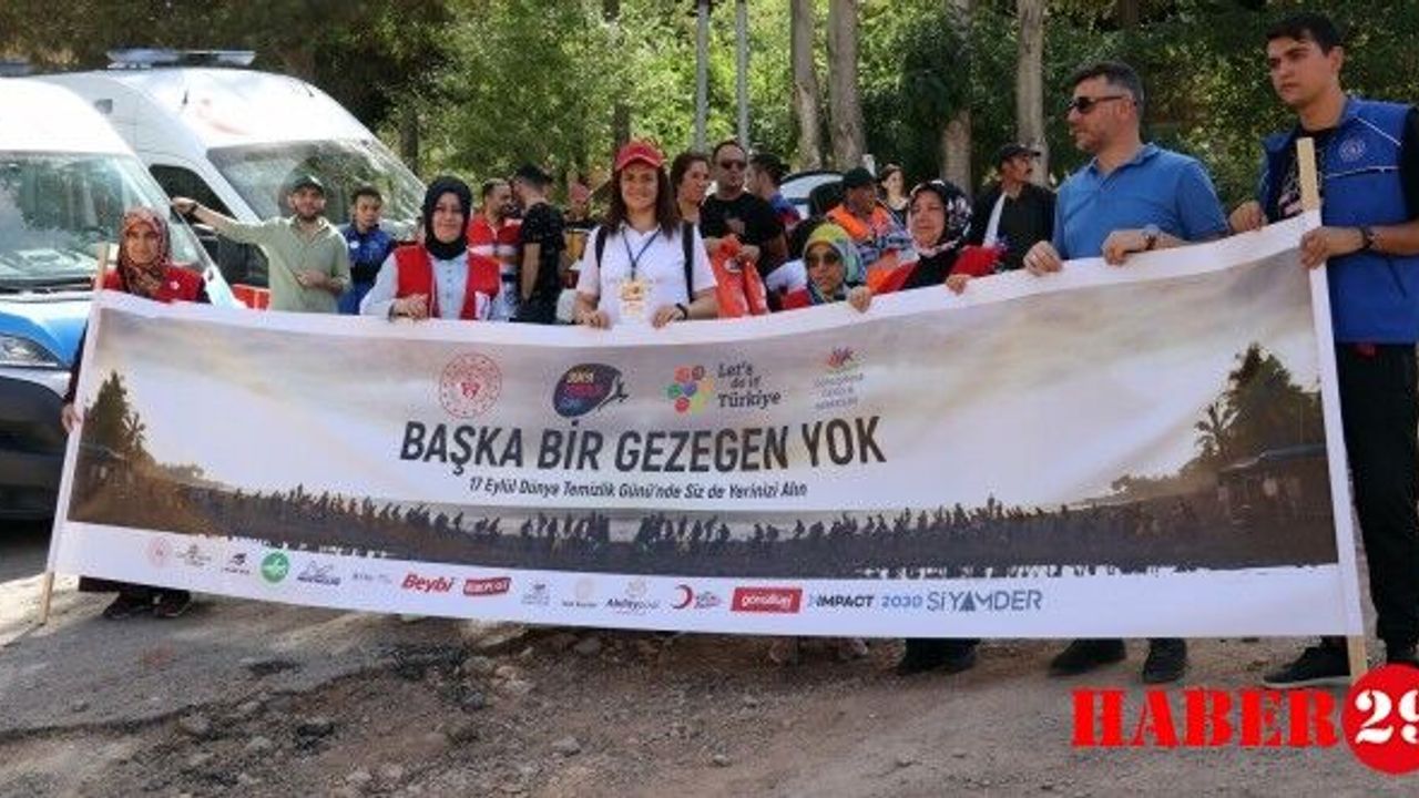 Gümüşhane’de Daha Temiz Bir Gelecek İçin Çöp Toplandı