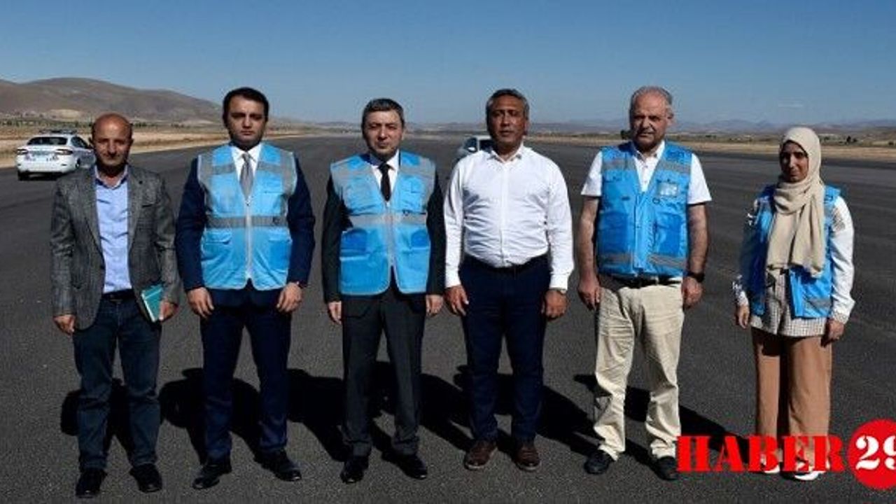 Gümüşhane-Bayburt Havalimanında çalışmalar sürüyor