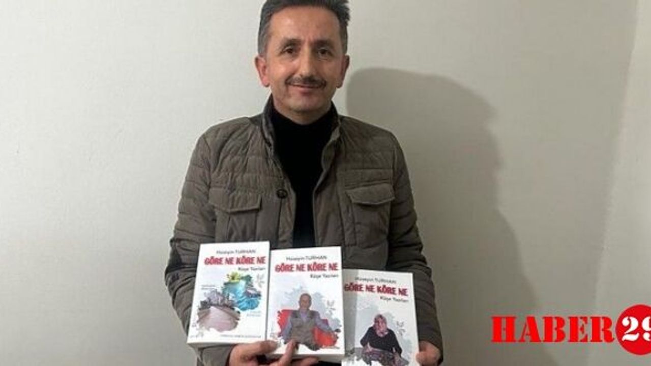 Turhan 25 yıldır yazdıklarından 3 kitap yaptı
