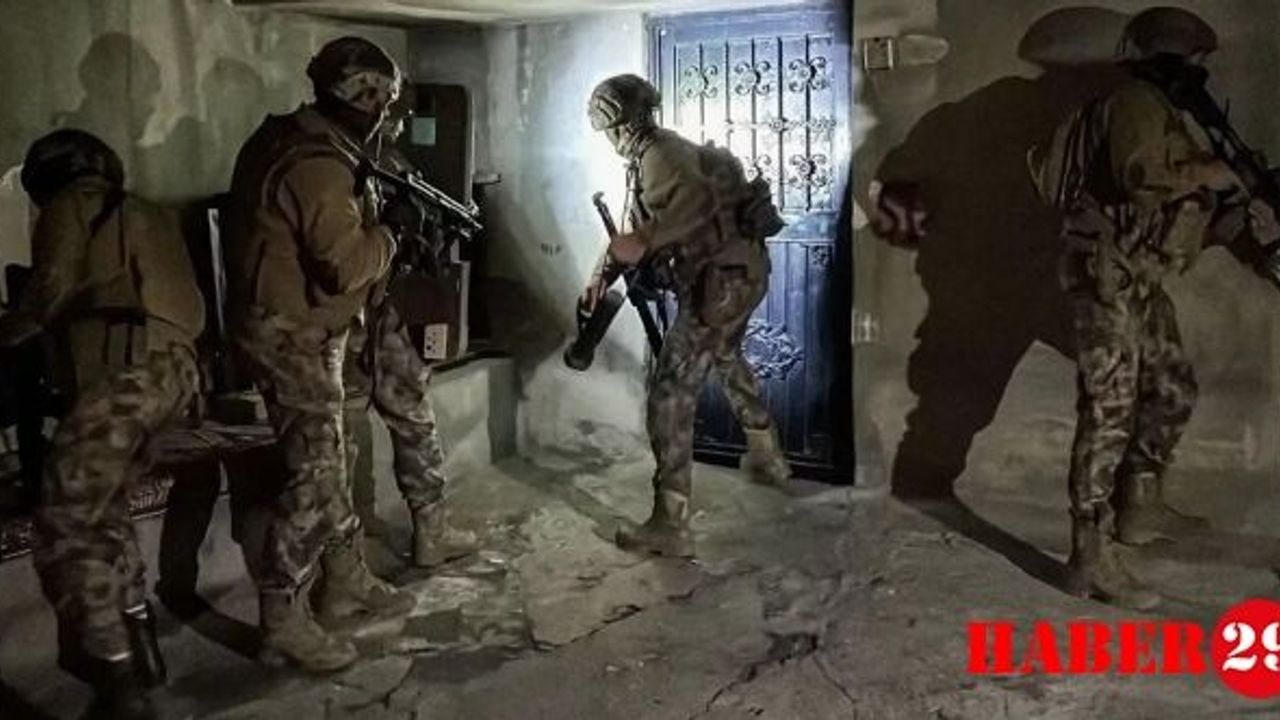 Gümüşhane'nin de İçinde Olduğu 74 İlde Eş Zamanlı Mercek Operasyonu