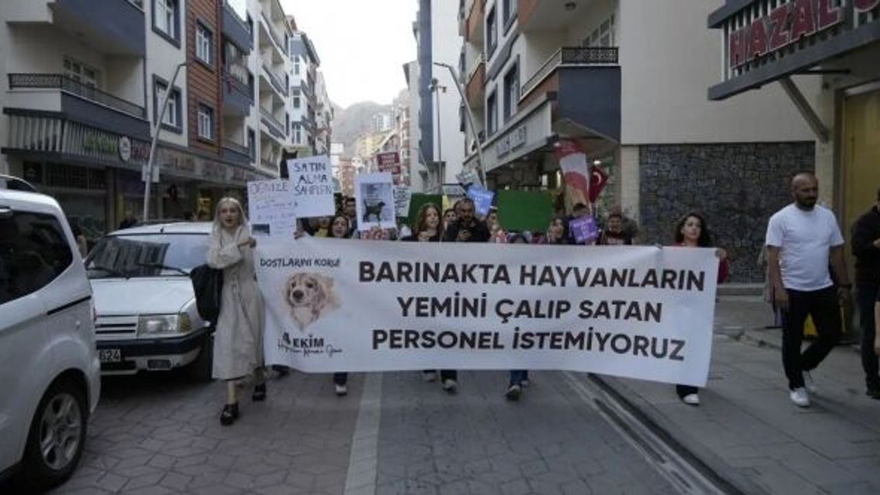 Gümüşhane’de Hayvanları Koruma Günü’nde Anlamlı Yürüyüş