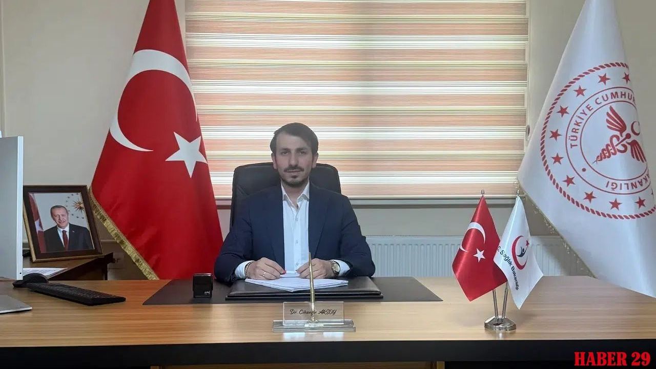 Kürtün Devlet Hastanesi’nde Yeni Dönem: Başhekim Dr. Cihangir Aksoy Görevine Başladı