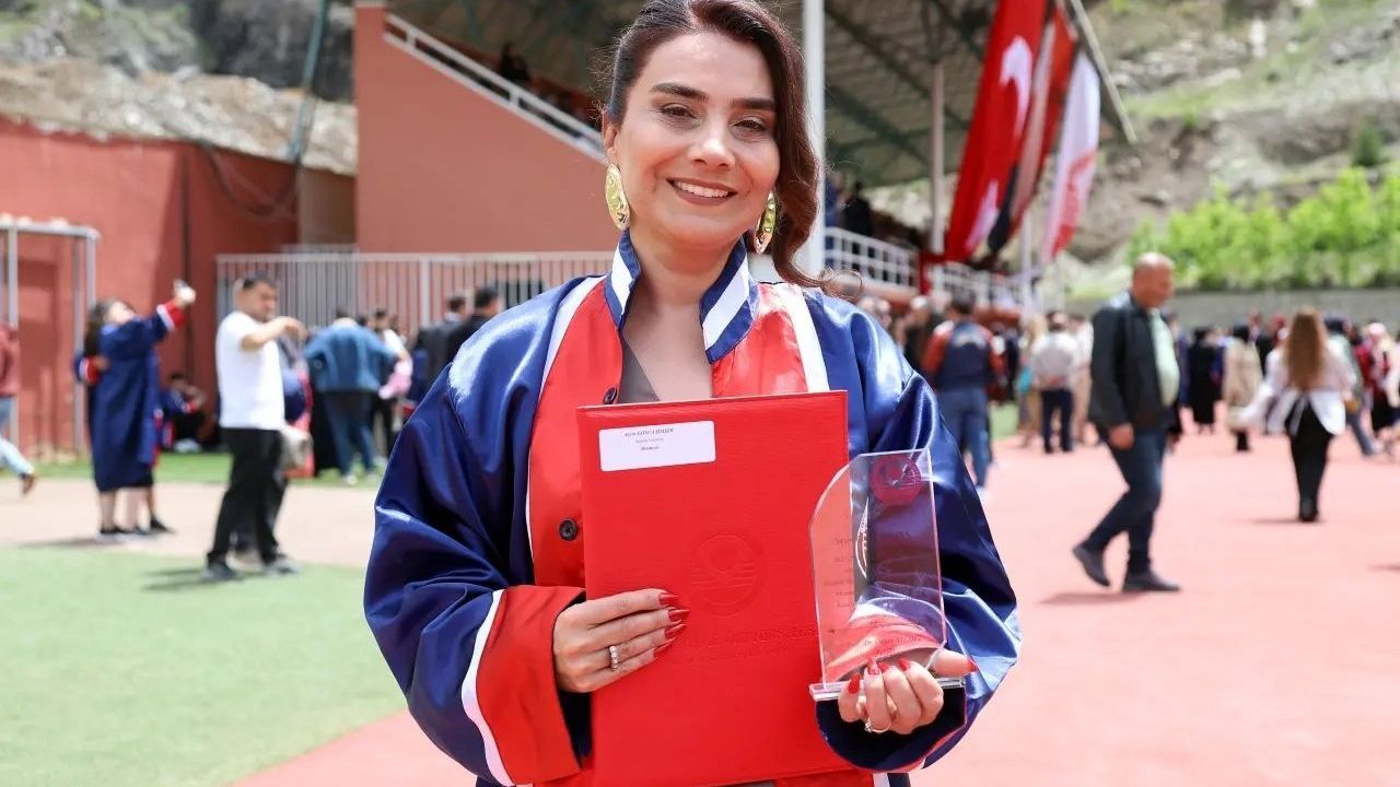 Gümüşhane Üniversitesi İletişim Fakültesi Birincisi 55 Yaşın