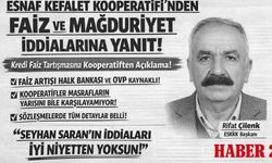 Gümüşhane ESKKK’dan "Faiz" Savunması: "Karar Verici Biz Değil, Banka!"