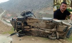 Kürtün'de Kahreden Kaza: Otomobil 80 Metrelik Uçuruma Yuvarlandı!