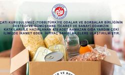 Gümüşhane’de Dayanışma Köprüsü: GTSO 475 Aileye Ramazan Eli Uzattı