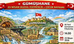 AK Parti Gümüşhane Gençlik Kolları'ndan Çocuklara 23 Nisan Sürprizi