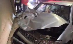 Yeni Zigana Tüneli’nde Trafik Kazası: Yaşlı Çift Araçta Sıkıştı