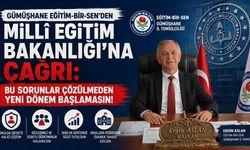 Gümüşhane Eğitim-Bir-Sen'den MEB'e Çağrı: Bu Sorunlar Çözülmeden Yeni Dönem Başlamasın!