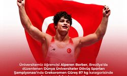 Gümüşhane Üniversitesi Öğrencisi Alperen Berber Dünya Üçüncüsü Oldu