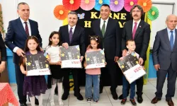 GÜMÜŞHANE'DE KARNE SEVİNCİ YAŞANDI