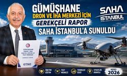 GTSO Başkanı Akçay Gümüşhane Dron ve İHA Merkezinin Raporunu SAHA İstanbul'a Sundu