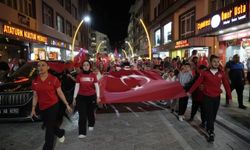 Gümüşhane'de 15 Temmuz Demokrasi ve Milli Birlik Günü Yürüyüşü Gerçekleştirildi