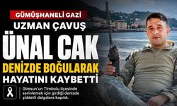 Gümüşhaneli Gazi Uzman Çavuş Ünal Cak Denizde Boğularak Hayatını Kaybetti