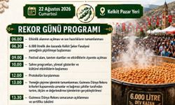 Kelkit’te Tarihi Gün: 6 Bin Litrelik Dev Kazan Guinness Rekoru İçin Kaynayacak