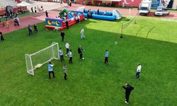 Yeni Şehir Stadyumu’nda Şölen Havası: Gençler Hem Spor Yaptı Hem Eğitildi