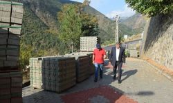 Torul'da Doğalgaz Sonrası Yol Hamlesi: Sokaklar Kilit Parke Taşlarıyla Donatılıyor