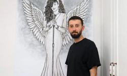 Çuvaldan Çıkan Kömür Parçalarıyla Sanat Eseri Oluşturdu: Dev Bergen Portresi