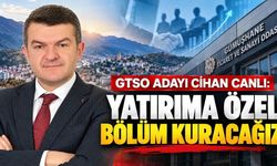 "Bürokrasi Engeli Bitecek!" GTSO Başkan Adayı Cihan Canlı Yatırımcıya Rehber Olacak Projesini Açıkladı