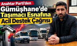 Anahtar Parti'den Taşımacı Esnafına Nefes Aldıracak Çözüm Önerileri