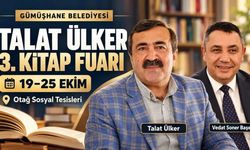 3 Gümüşhane Kitap Fuarı Bu Yıl Talat Ülker Anısına Düzenleniyor
