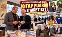 MHP Gümüşhane Milletvekili Musa Küçük Otağ Sosyal Salonu’ndaki Kitap Fuarını Ziyaret Etti