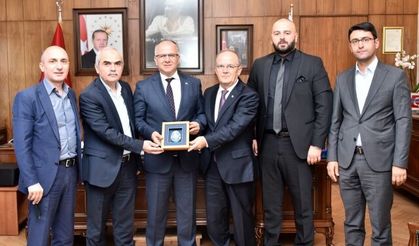 GÜMÜP’ten Gümüşhaneli bürokratlara ziyaret