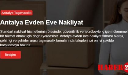 Antalya Evden Eve Nakliyat Firması