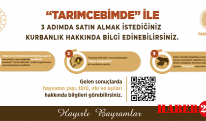 Tarım Cebimde İle 3 Adımda Kurbanlık Sorgulama!