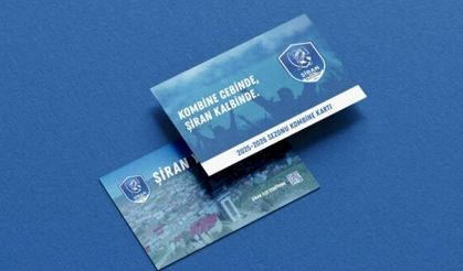 Şiran Yıldızspor Kombineleri Satışa çıktı