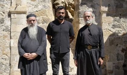 Yunan keşişlerden Gümüşhane’deki Hutura Kilisesi’ne ziyaret