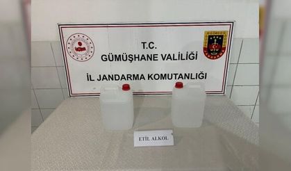 Kelkit’te sahte içki operasyonu