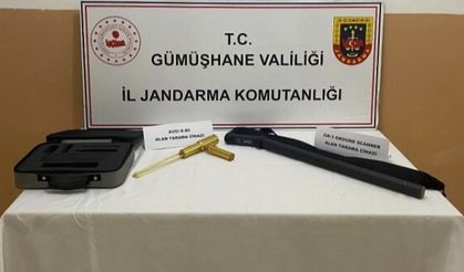Şiran'da Kaçak Kazı Operasyonu: 2 Kişi Suçüstü Yakalandı