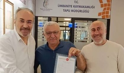 GÜDEF, Tapusuna kavuştu