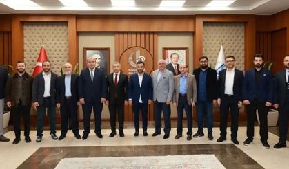 Gümüşhane STK’larından Başkan Yıldız’a hayırlı olsun ziyareti