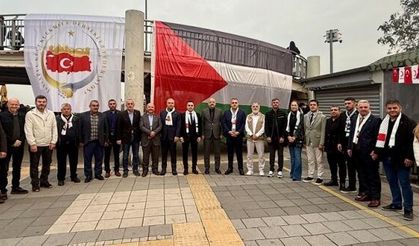 Küçükçekmece Gazze İçin Tek Yürek Oldu