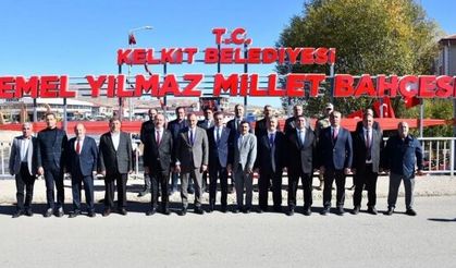 Gümüşhane’nin ilk millet bahçesi Kelkit’te hizmete girdi