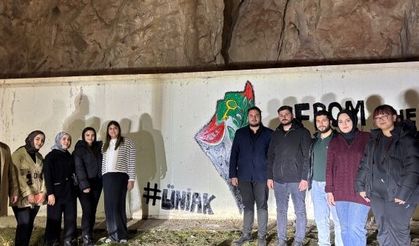 Gümüşhane Üniversitesi’nde Filistin’e Destek İçin Anlamlı Moral Çalışması