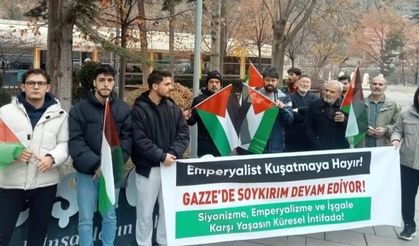 Gümüşhane’den Gazze için hükümete ve dünyaya net çağrı: "Soykırıma ortak olmayın, vanaları kapatın"
