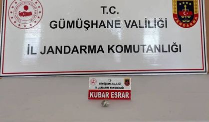 Şiran’da Gece Operasyonu: Jandarmadan Yasaklı Madde Denetimi