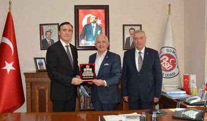 TSKGV'den Gümüşhane TSO'ya Teşekkür Ziyareti