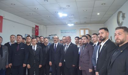 Ülkü Ocakları Genel Başkan Yardımcısı Kadir Ensar Ejder Gümüşhane'ye ziyarette bulundu