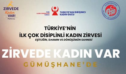 Gümüşhane’de Tarihi Zirve: "Zirvede Kadın Var!" 8 Haziran'da Başlıyor