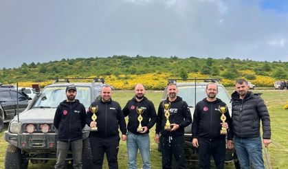 GÜMOFF, Ordu’daki Off-Road Yarışlarından Çifte Kupayla Döndü