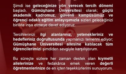 YKS Sonuçları Açıklandı: Rektör Yıldız Geleceğin Üniversitelilerine Seslendi