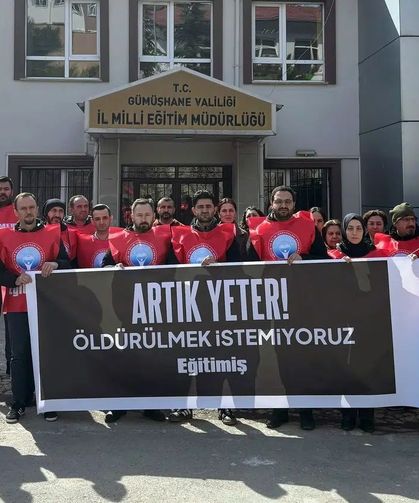 Gümüşhane'de Eğitimcilerden "Can Güvenliği" İsyanı: "Okula Korkarak Gitmek İstemiyoruz!"