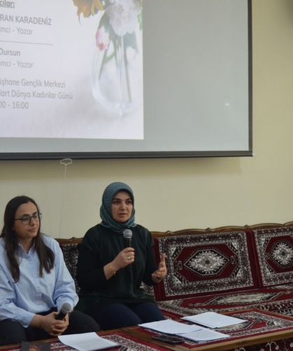 Gümüşhane’de 8 Mart: "Bir Kadın Dünyayı Değiştirebilir" Söyleşisiyle Farkındalık Zirvesi