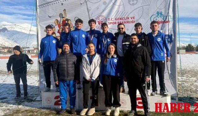 Gümüşhane Spor Lisesi atletizmde Türkiye Finallerine adını yazdırdı