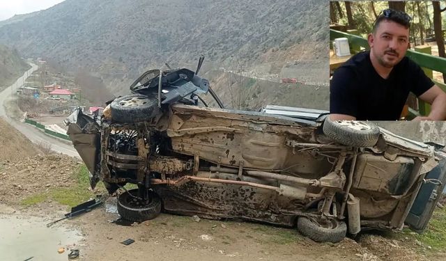 Kürtün'de Kahreden Kaza: Otomobil 80 Metrelik Uçuruma Yuvarlandı!