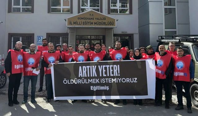Gümüşhane'de Eğitimcilerden "Can Güvenliği" İsyanı: "Okula Korkarak Gitmek İstemiyoruz!"